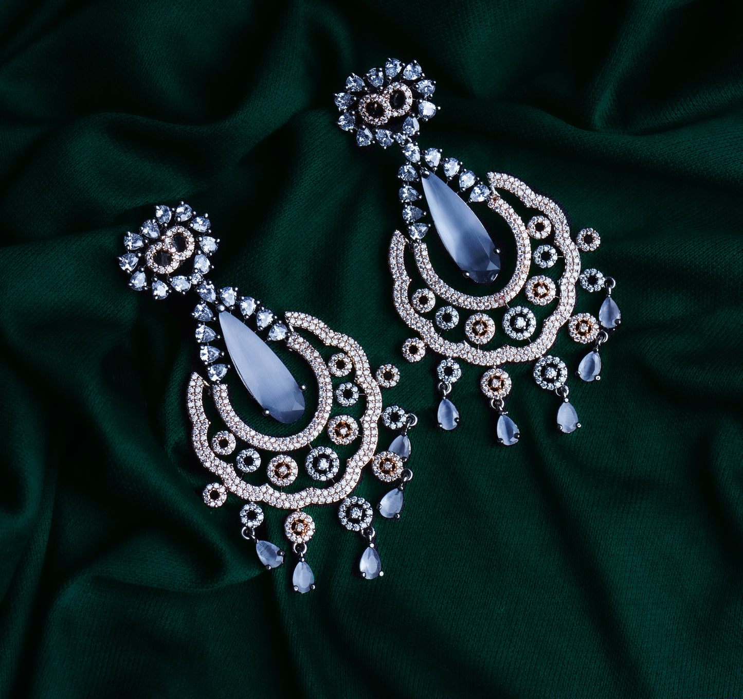 Arabian Princess Dangler Earrings Styled Look | Indian Jewellery | Saajo