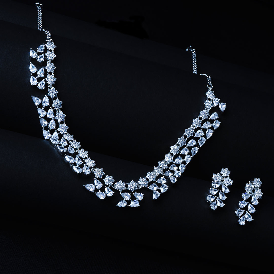 Sweet Serenity Choker Necklace Set Styled Look | Indian Jewellery | Saajo