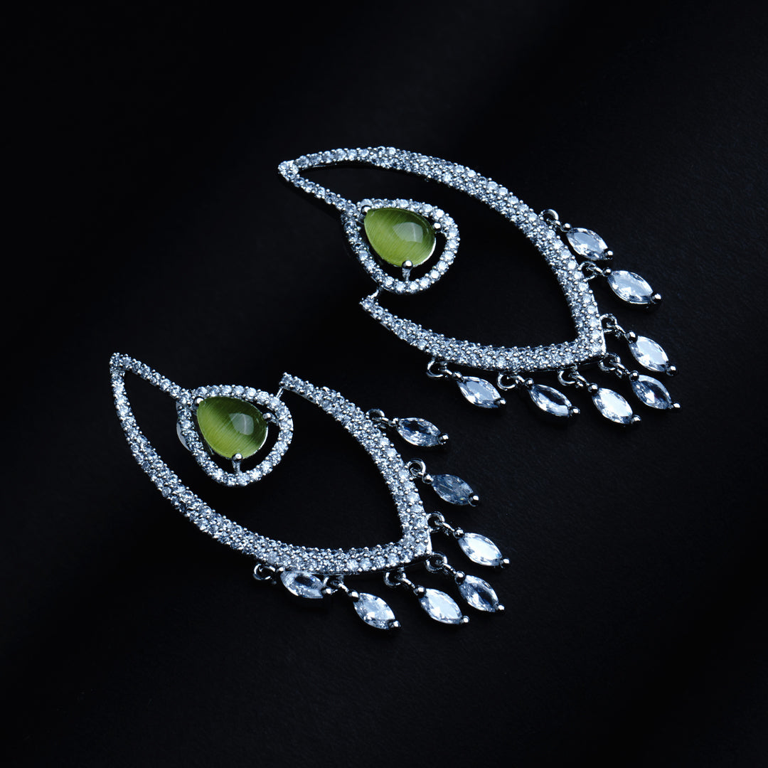 Mystical Hoots Lemon Earrings Detail Shot | Traditional Jewellery | Saajo